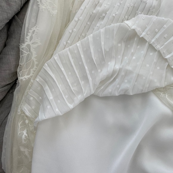 Babette Lace Inset Party Dress from Anthropology. - Picture 7 of 8